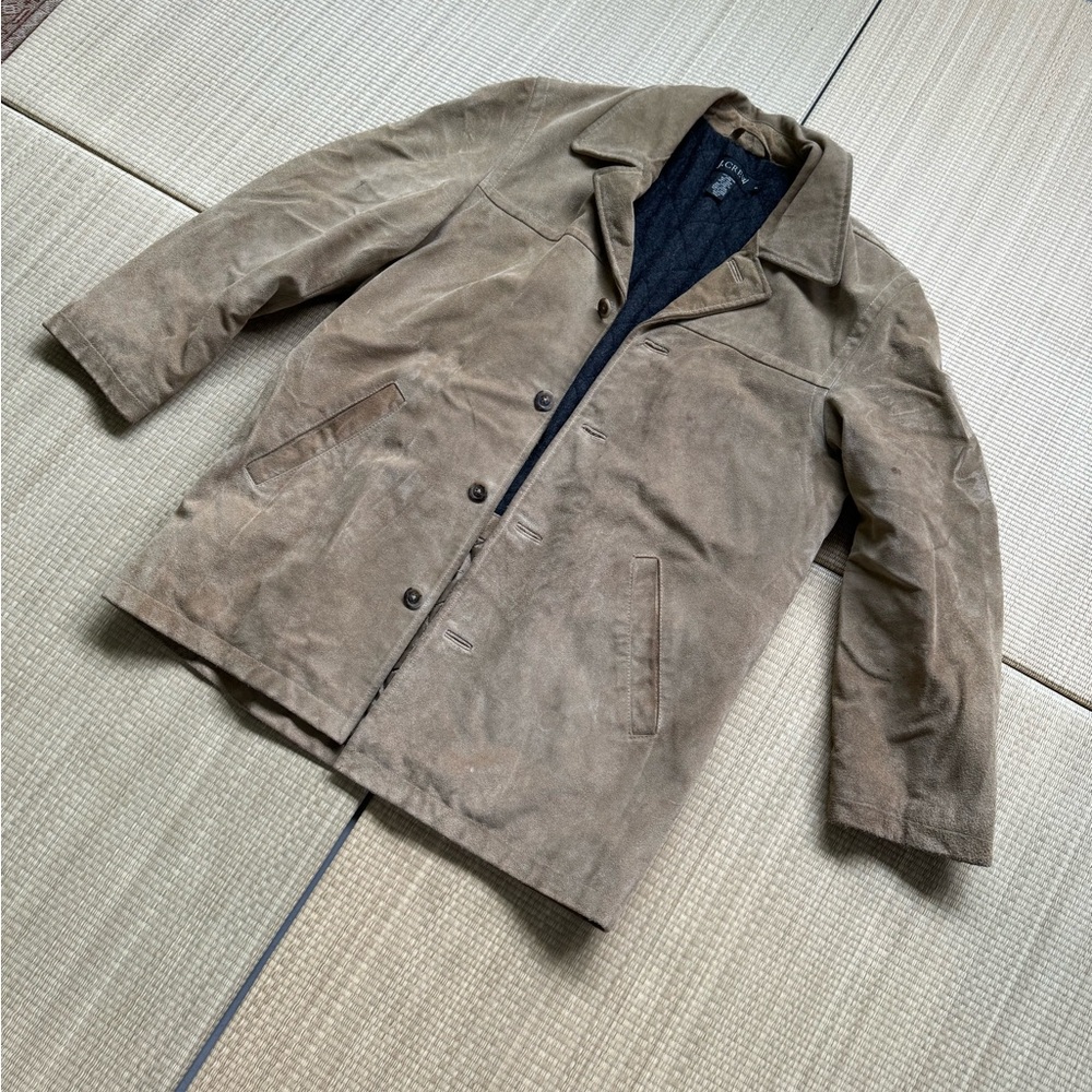 J. Crew Vintage Worn-In Suede Jacket